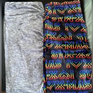 Velour Leggings (Set of 2)